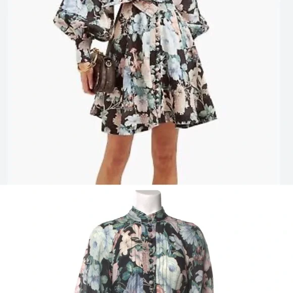 Zimmerman verity linen dress - Picture 3 of 9